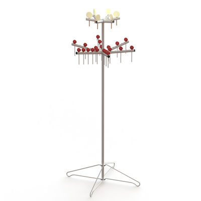 3 Layers Lollipop Metal Tree Display Rack With Foldabled Base